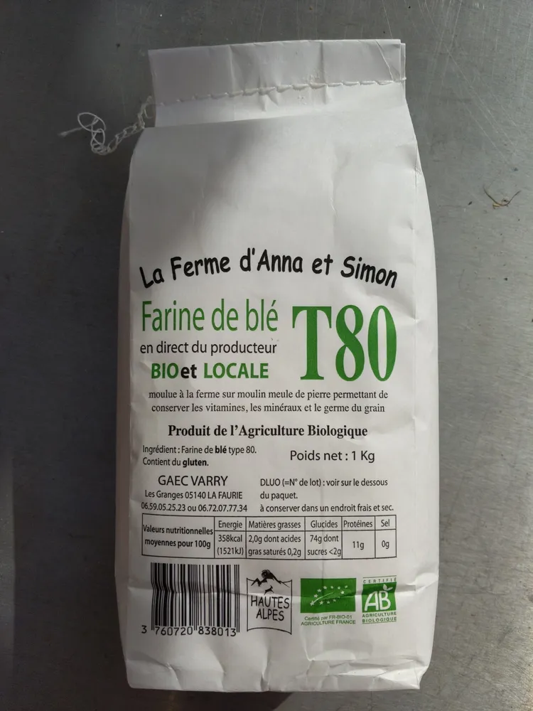 Farine de blé T80