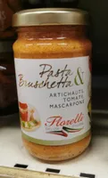 Pasta&bruschetta artichauts tomates mascarpone
