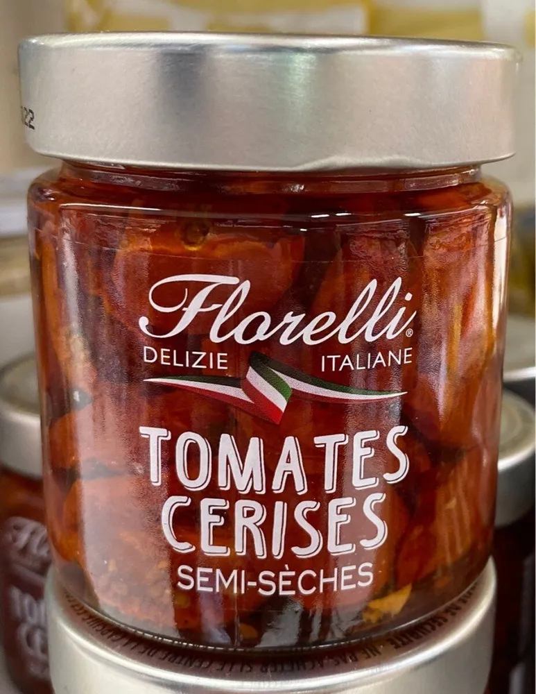 Tomates cerises semi sèches