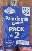 Pain de mie complet