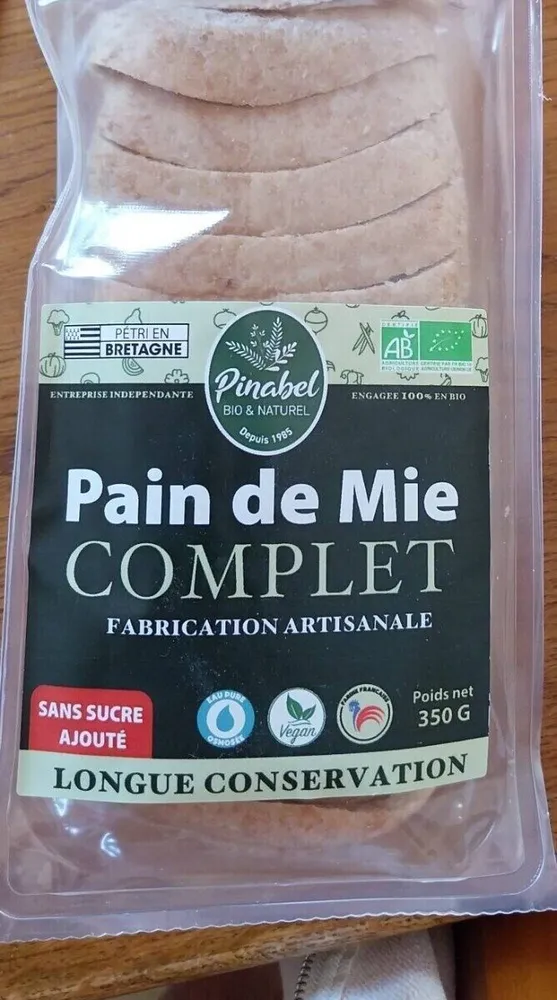 Pain de mie complet