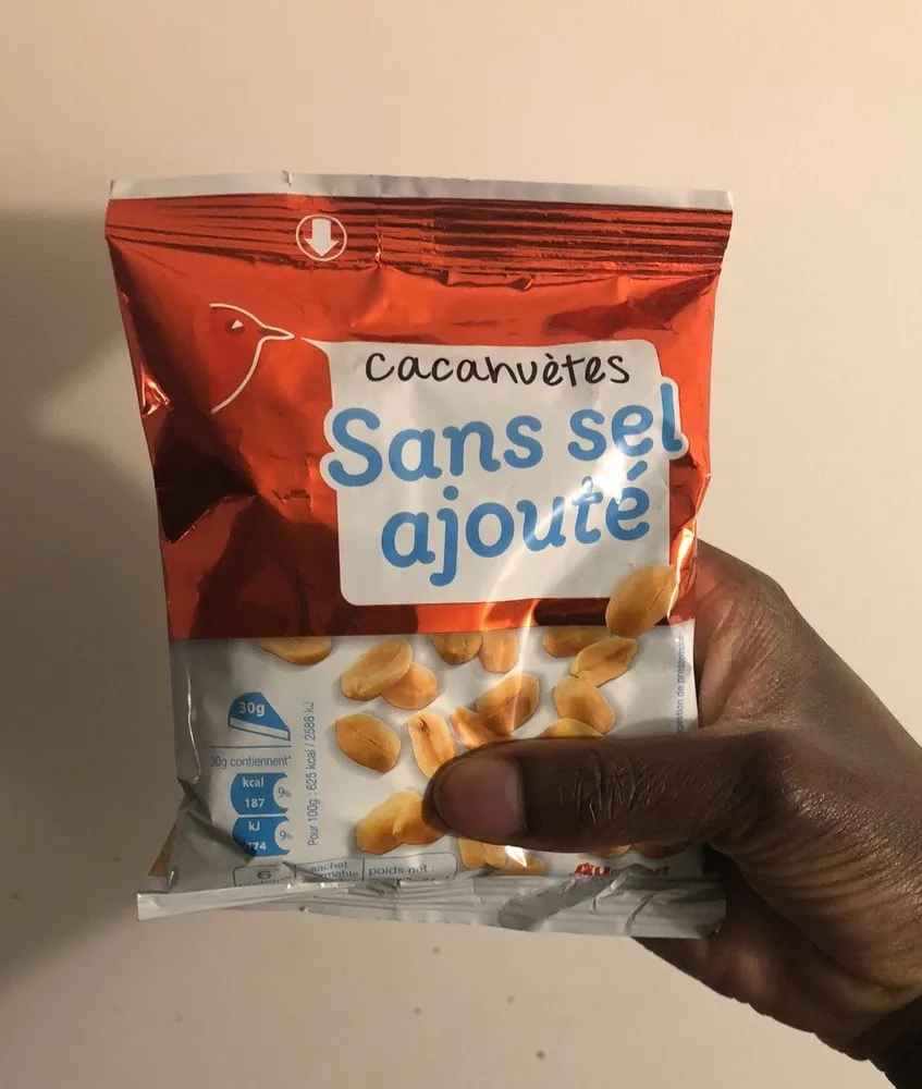 Cacahuètes Sans sel ajouté