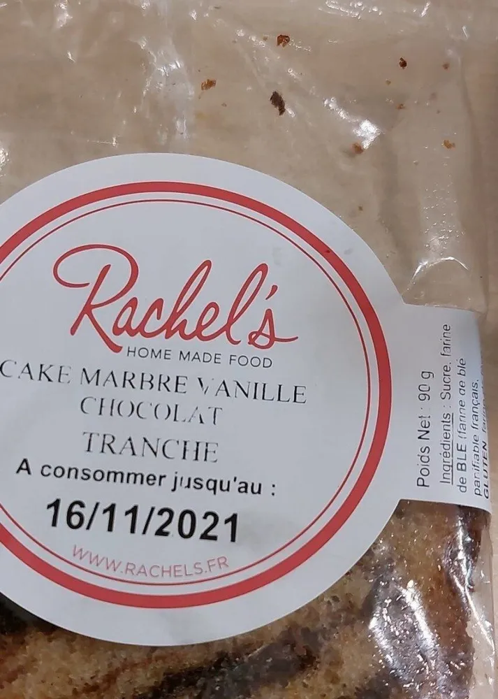 Cake marbre vanille chocolat