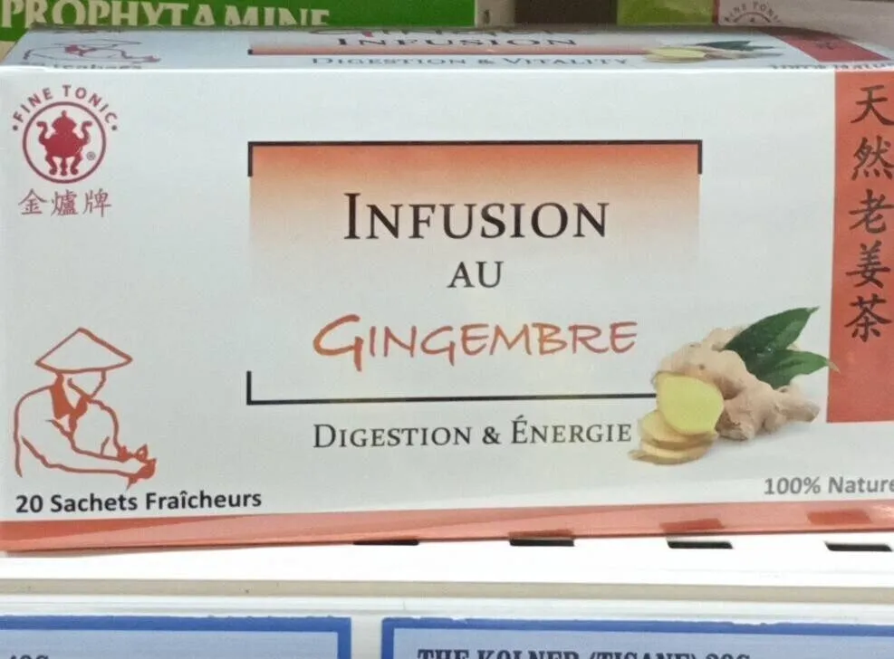 Infusion au gingembre