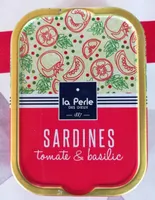 Sardines tomate et basilic