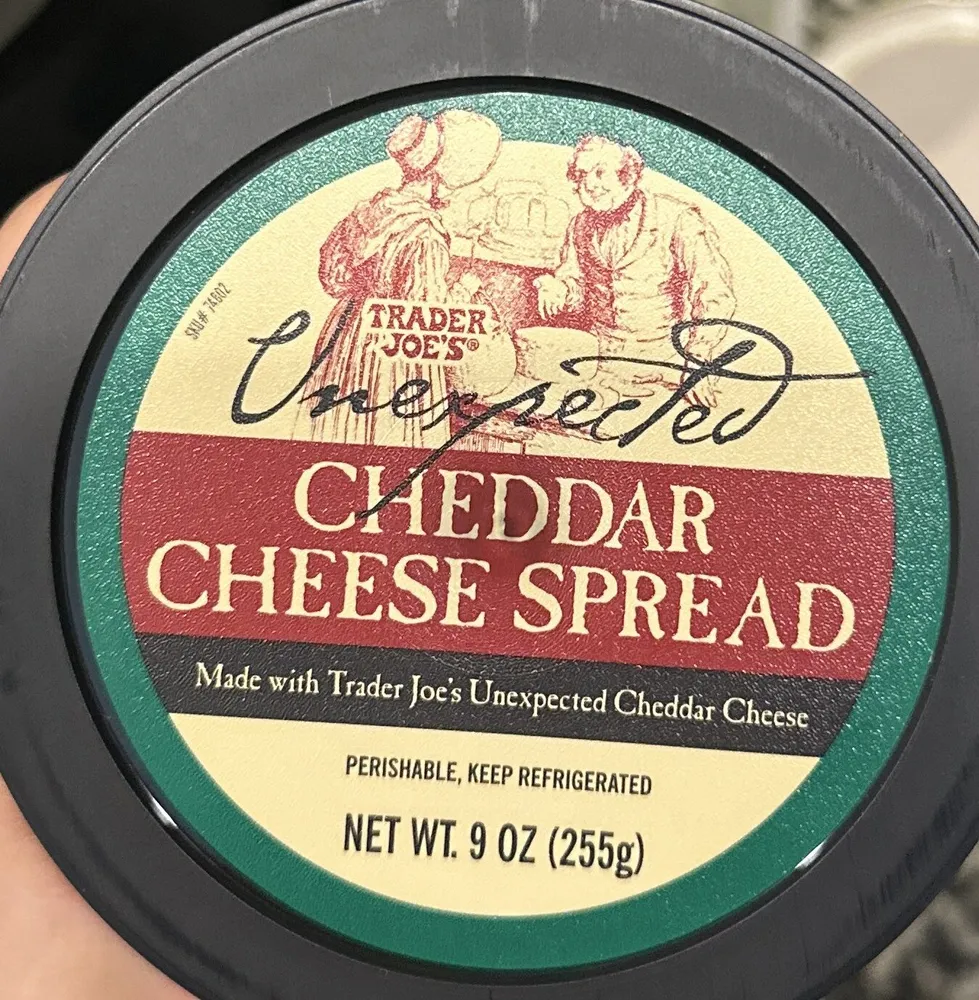 unexpected cheddar cheese spread