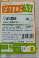 Carottes graines de courges 180g
