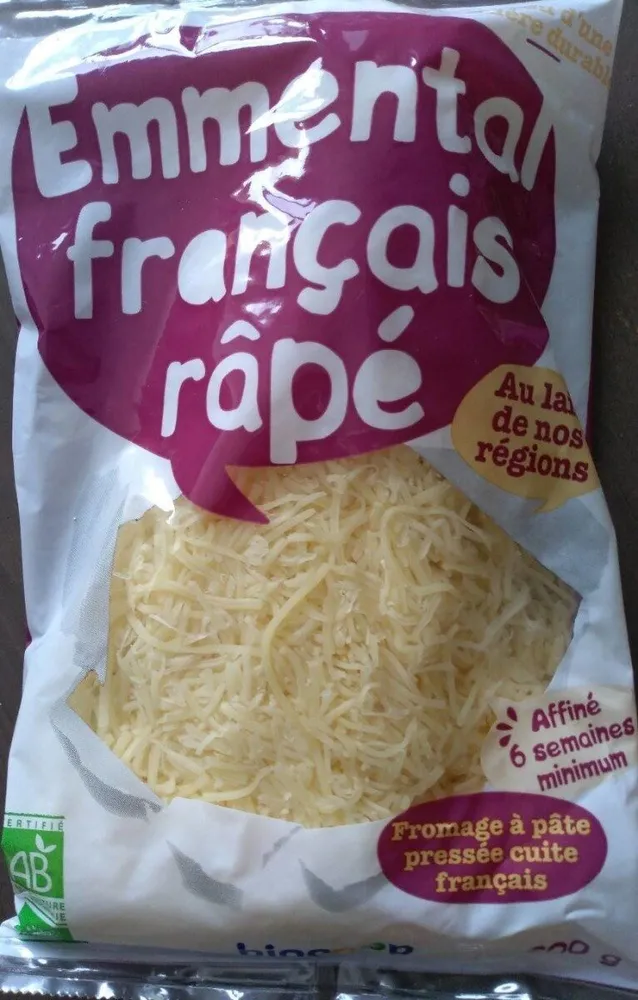 Emmental français râpé