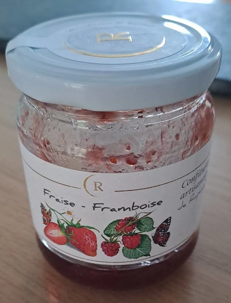 Confiture fraise framboise