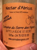 Nectar d'abricot