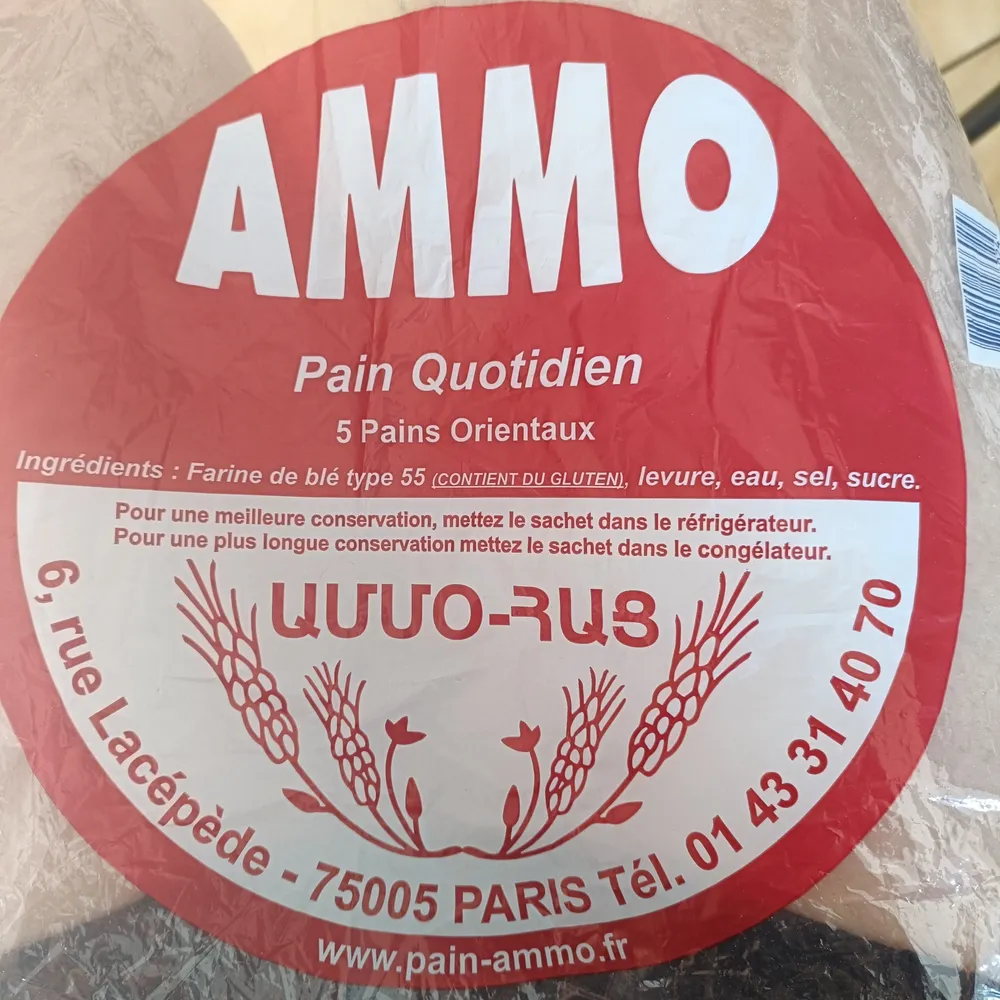 5 Pain orientaux