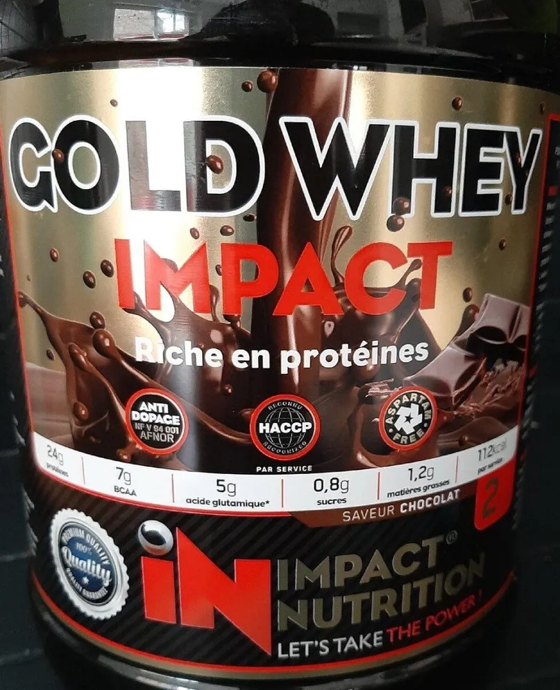 Gold whey impact