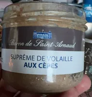 Suprême de volaille aux cèpes