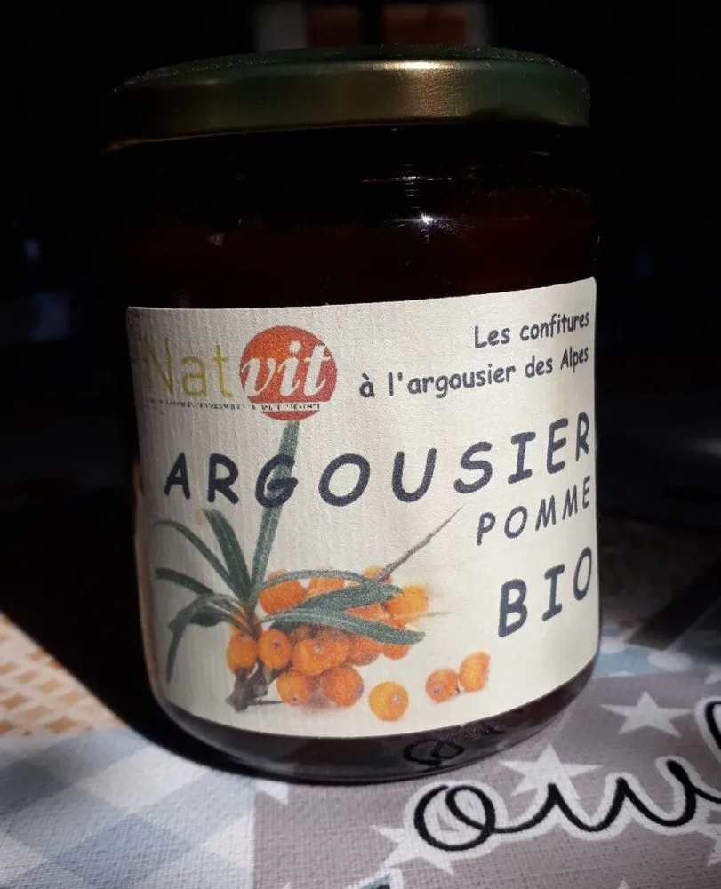 Argousier pomme bio