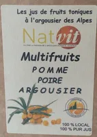 Multifruits pomme poire argousier