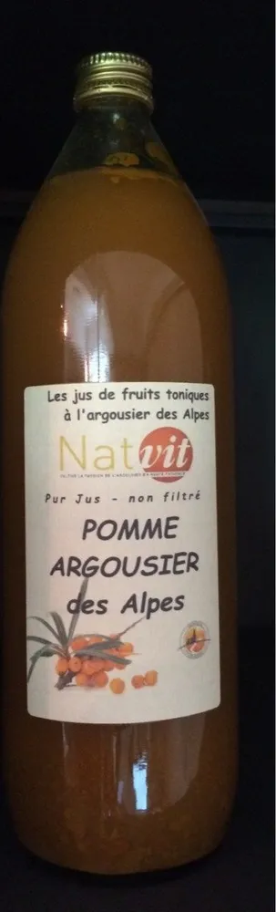 Pur Jus non filtré - Pomme Argousier