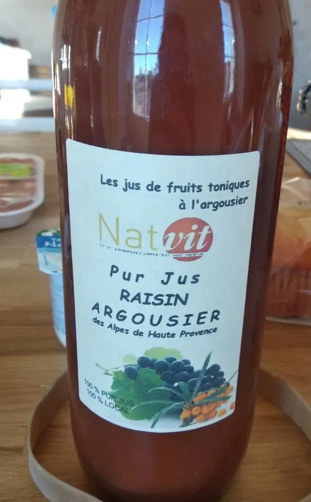 Pur jus raison argousier