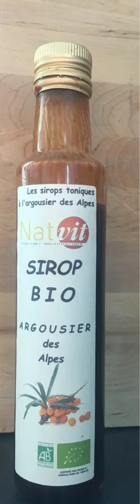 Sirop Argousier des Alpes
