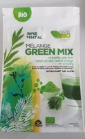 Mélange Chlorelle, Spiruline, Herbe De Blé, Herbe D'orge