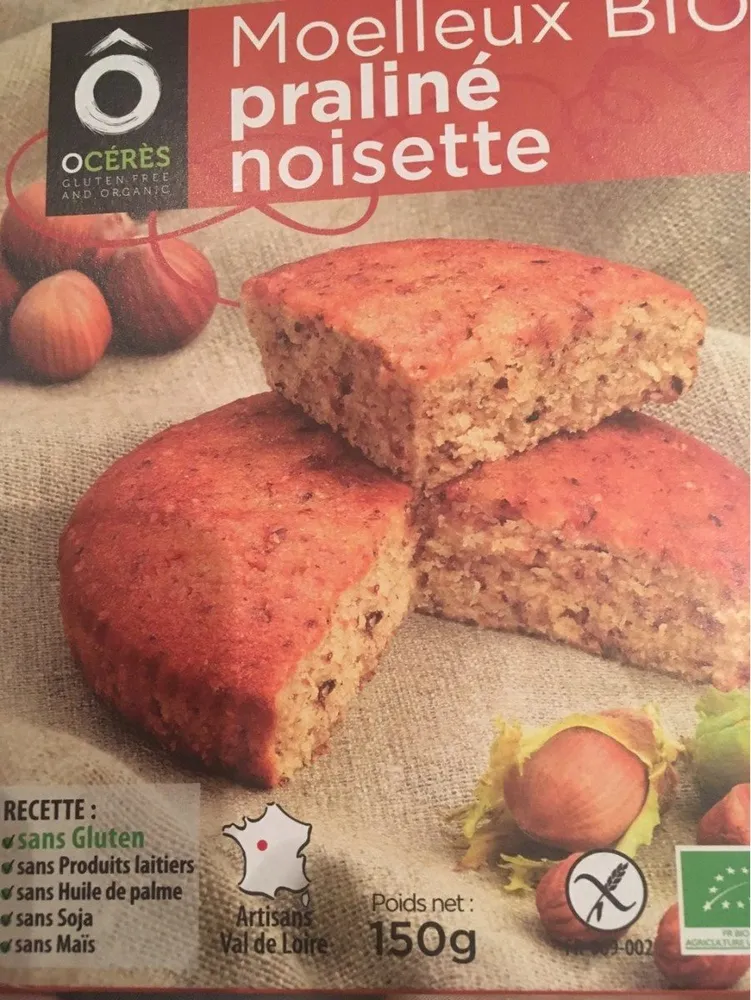 Moelleux Praline Noisette