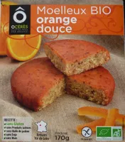 Moelleux BIO orange douce