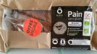 Pain sans gluten brioché chocolat noir