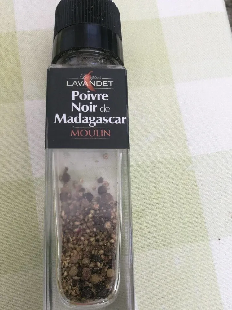 Poivre noir de Madagascar