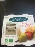 Le p'tit cercier puree pommes poires