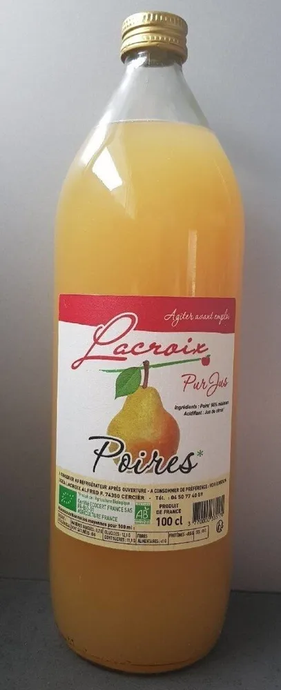 Pur Jus Poires