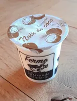 Yaourt bio sucré aromatisé noix de coco