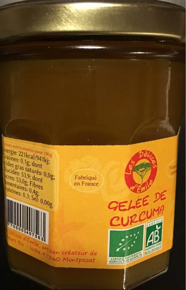 Gelée de curcuma