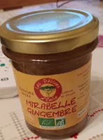 Confiture mirabelle gingembre