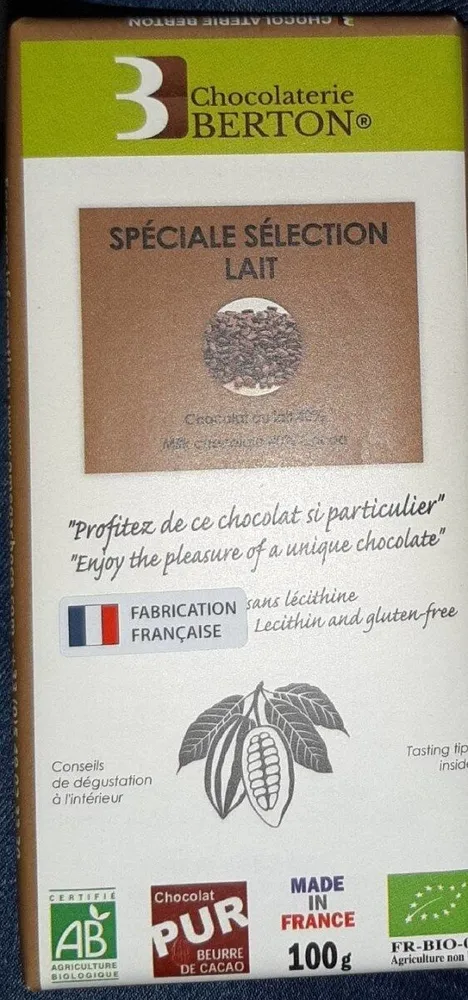 Chocolat au lait