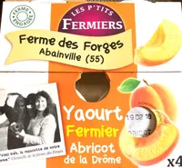 Yaourt fermier Abricot de la Drôme
