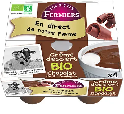 Crème Dessert fermière Chocolat