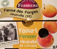 Yaourt fermier Mirabelle de Lorraine
