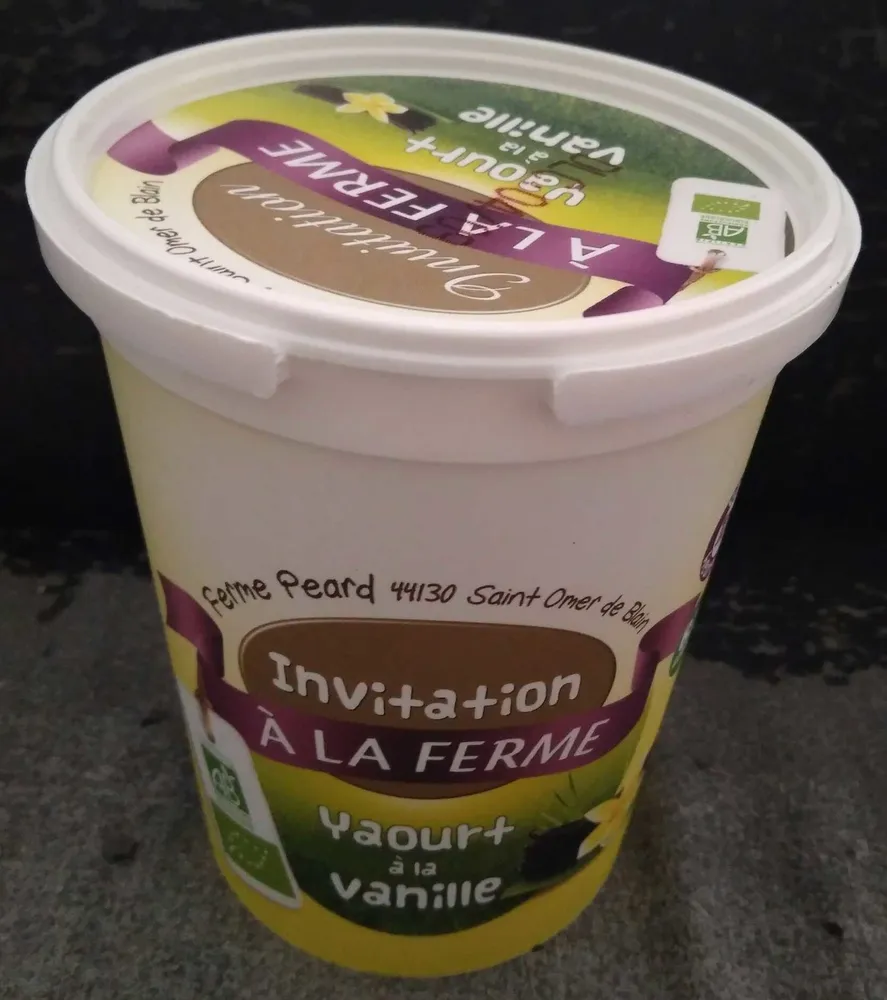 Yaourt à la vanille