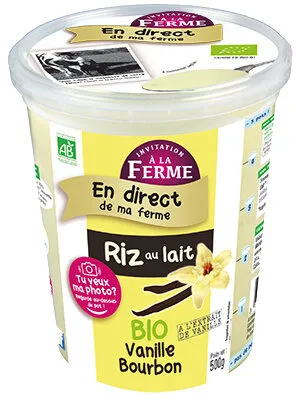 Riz au Lait à la Vanille