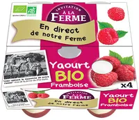 Yaourt à la framboise