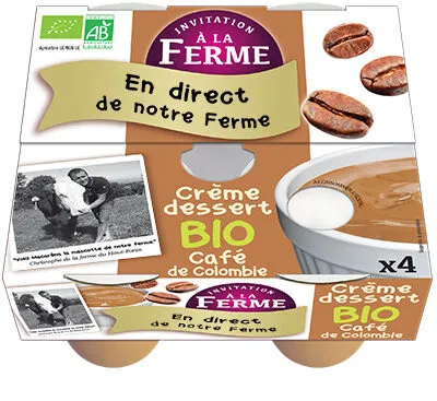Creme dessert au café
