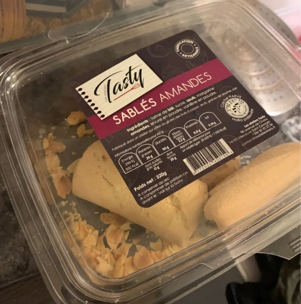 Sablés aux amandes