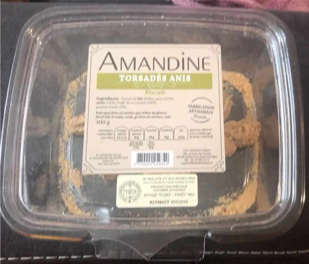 Torsadés anis