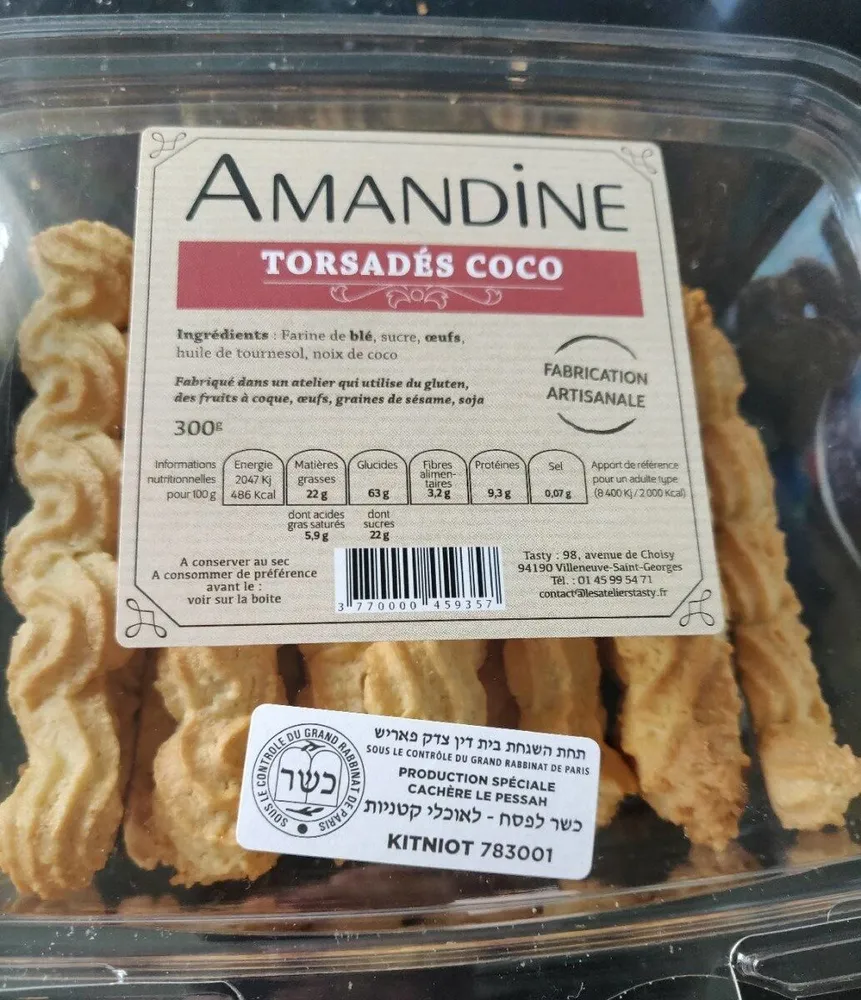 Torsadés coco