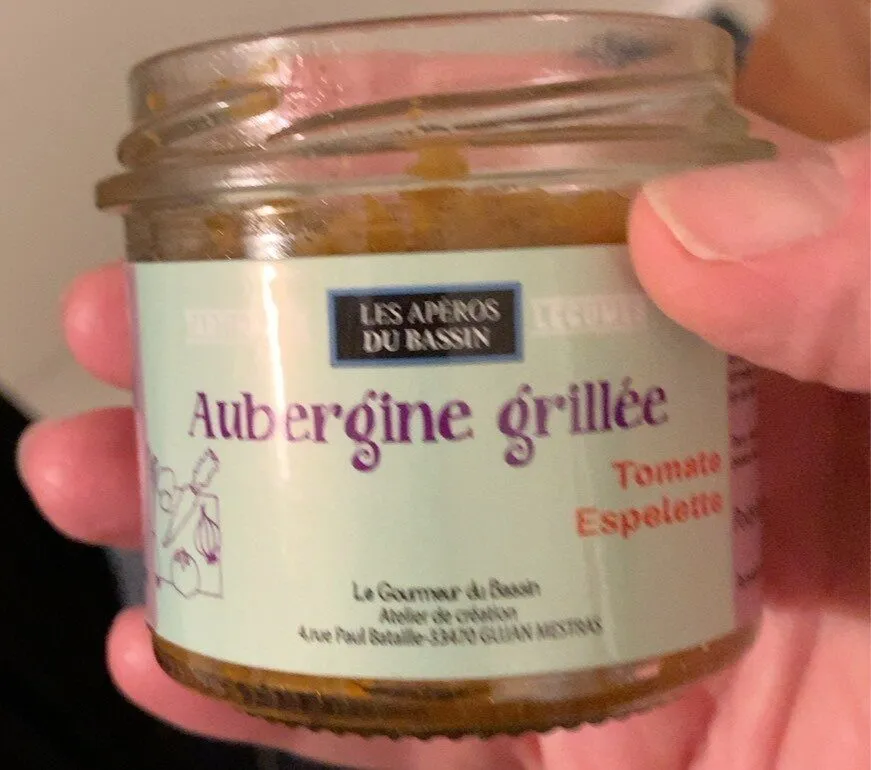 Aubergine Grillée Tomate Espelette