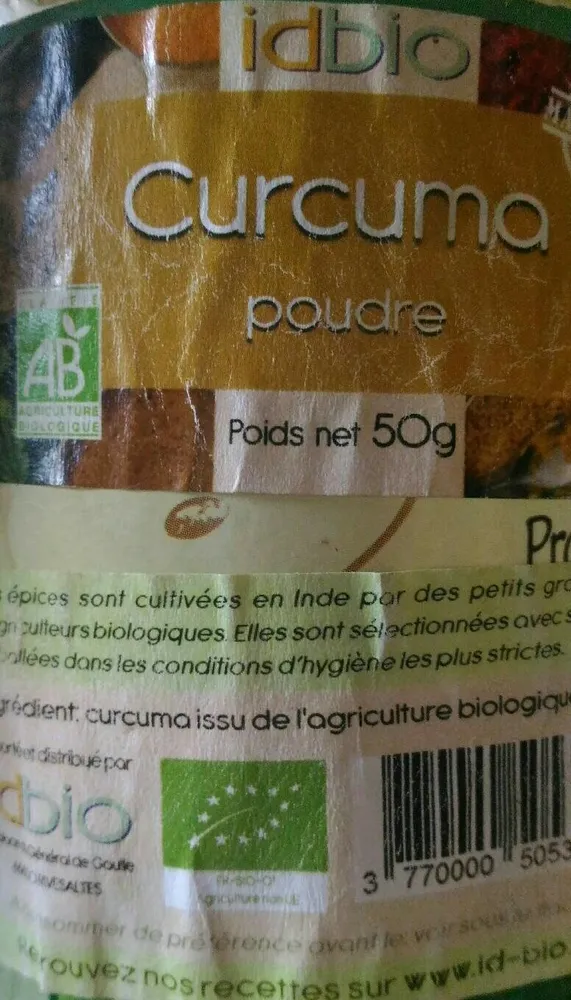 Curcuma en poudre