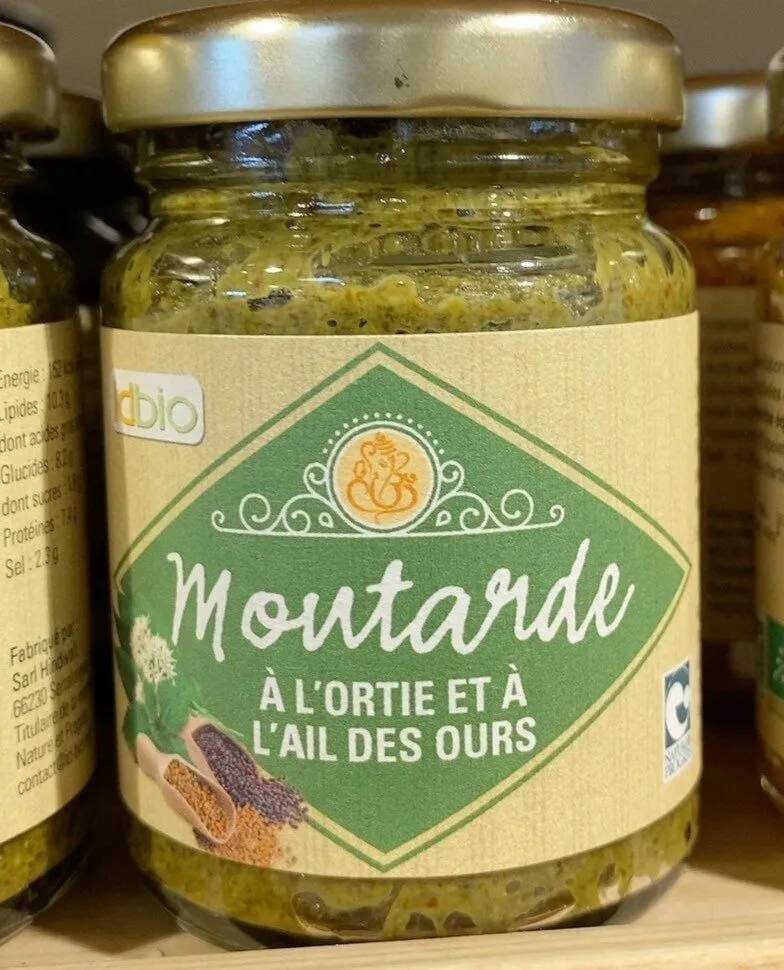 Mourtarde à l’ortie de l’ail des ours