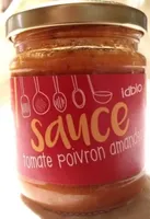 Sauce tomate poivron amandes
