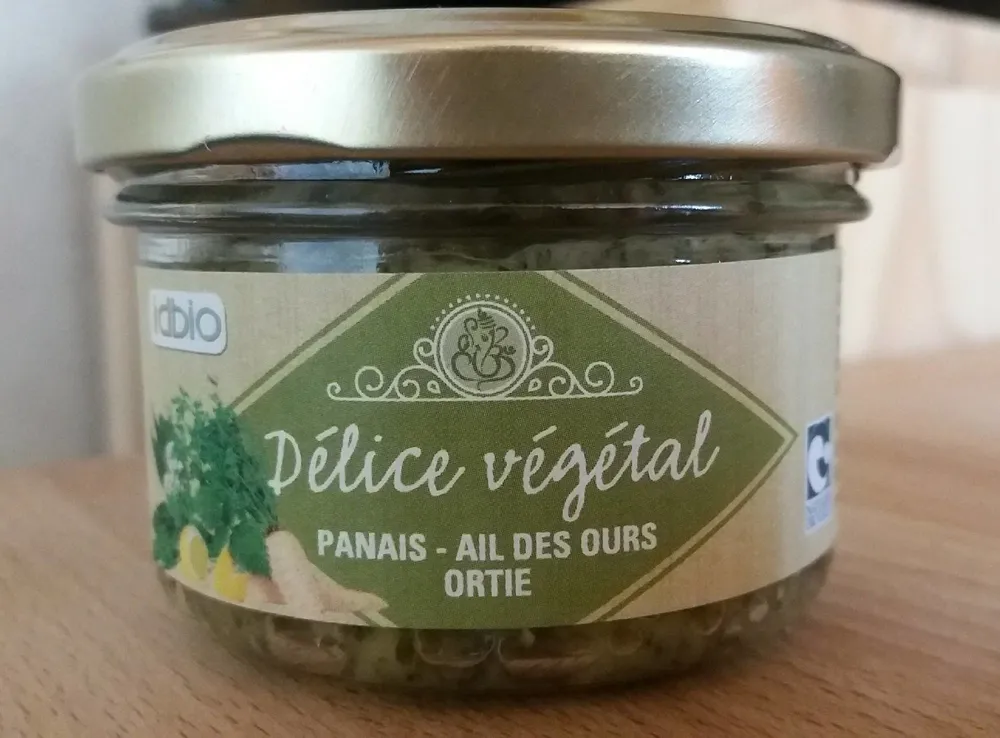 Délice végétal panais, ail des ours, ortie