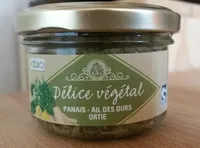 Délice végétal panais, ail des ours, ortie
