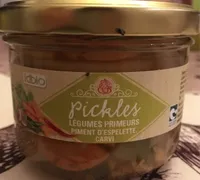 Pickles legumes primeurs piment d'espelette